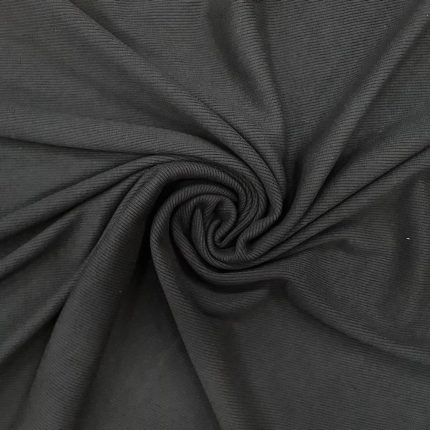 TC RIB SPANDEX-BLACK