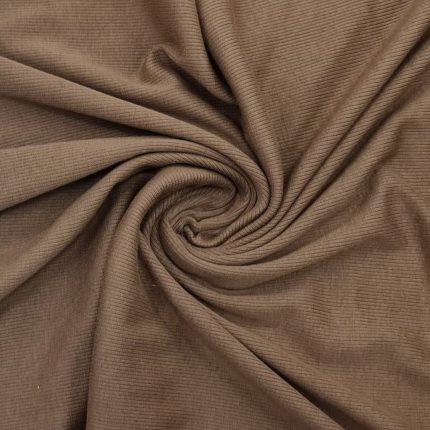 TC RIB SPANDEX-MACCHIATO