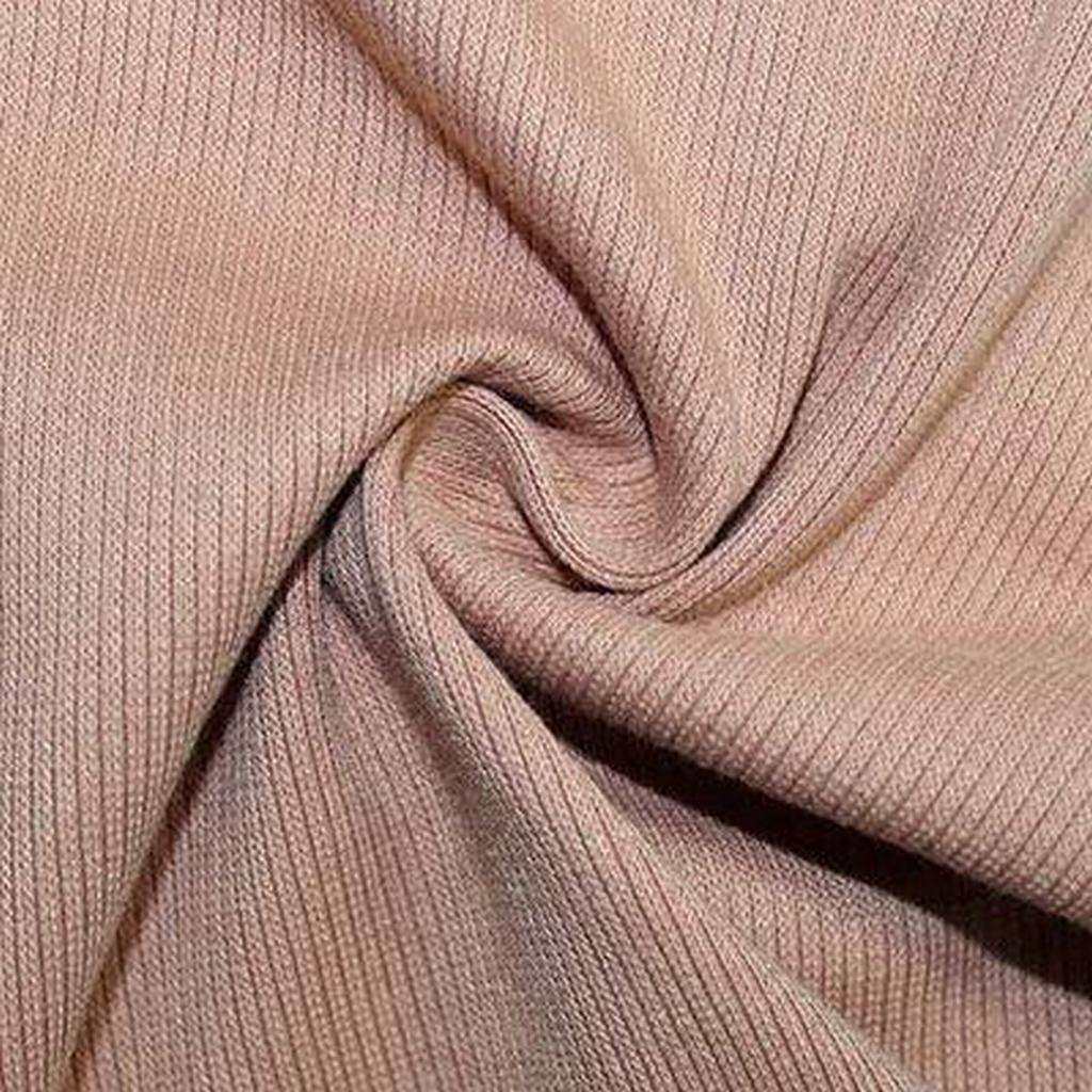 34035FPEACH20NOUGAT.jpg TC RIB SPANDEX-PEACH NOUGAT - Image 1