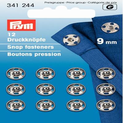 9MM SEW ON SNAP FAST