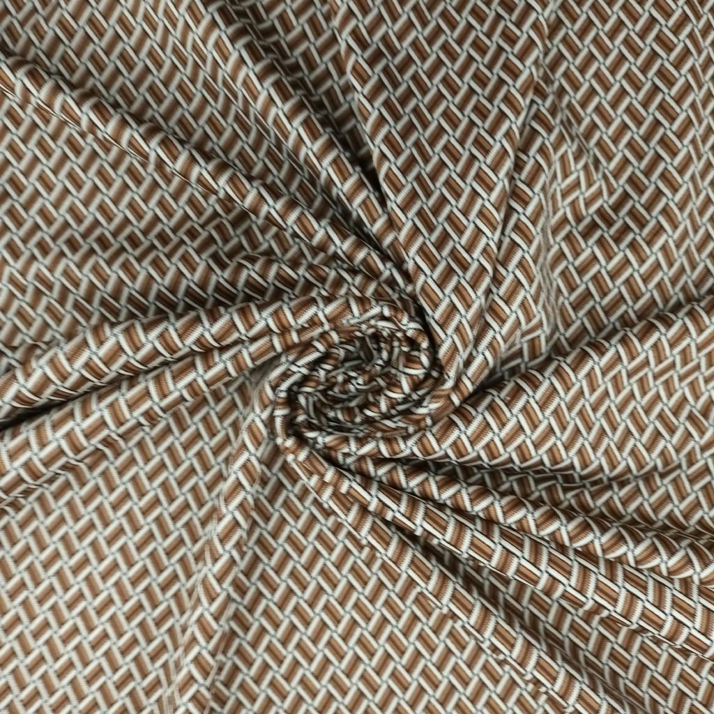 34222D15FTAN.jpg JACQUARD BENGALINE BASKETWEAVE - Image 1
