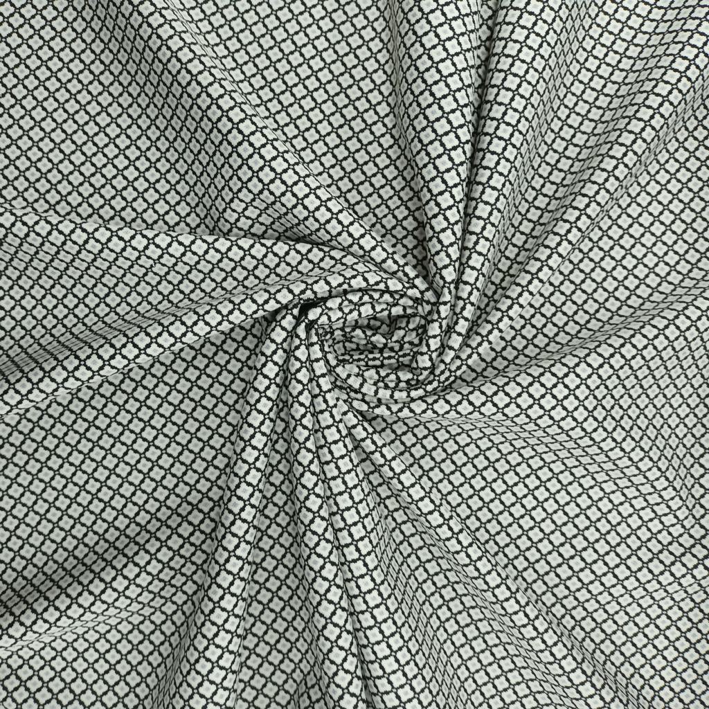 34222D25FCREAM.jpg JACQUARD BENGALINE DIAMOND - Image 1