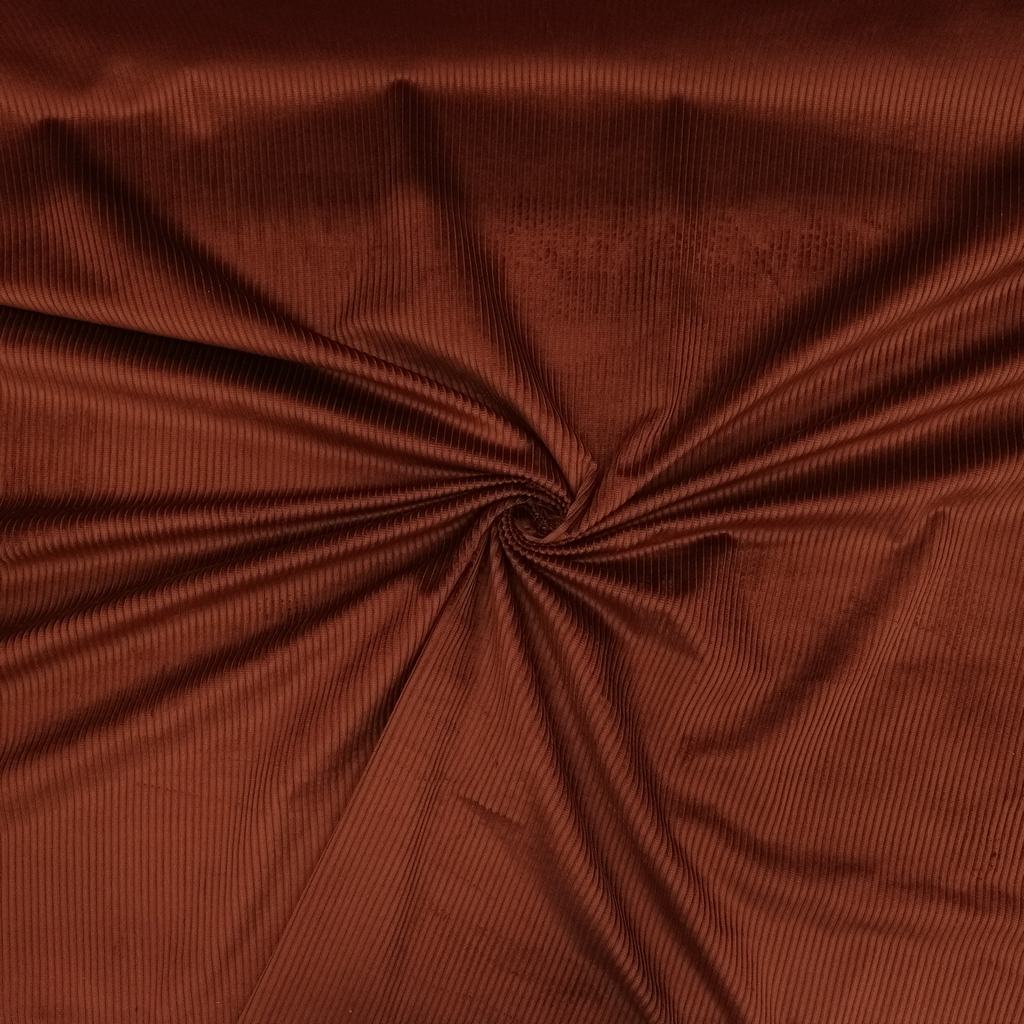 34255FRUST.jpg NON STRETCH CORDUROY 16 WALES-RUST - Image 1