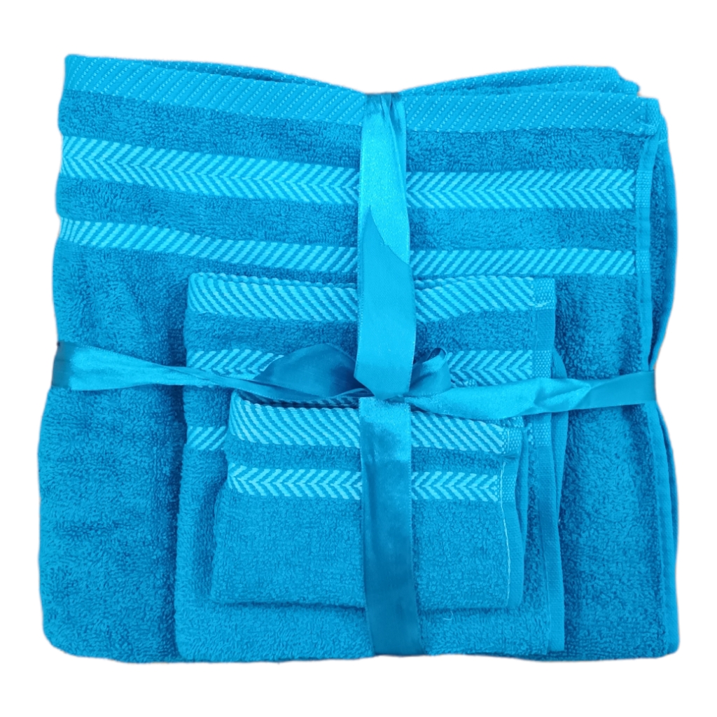 3PS5FTE.jpg 3PC PLUSH SET-TEAL - Image 1
