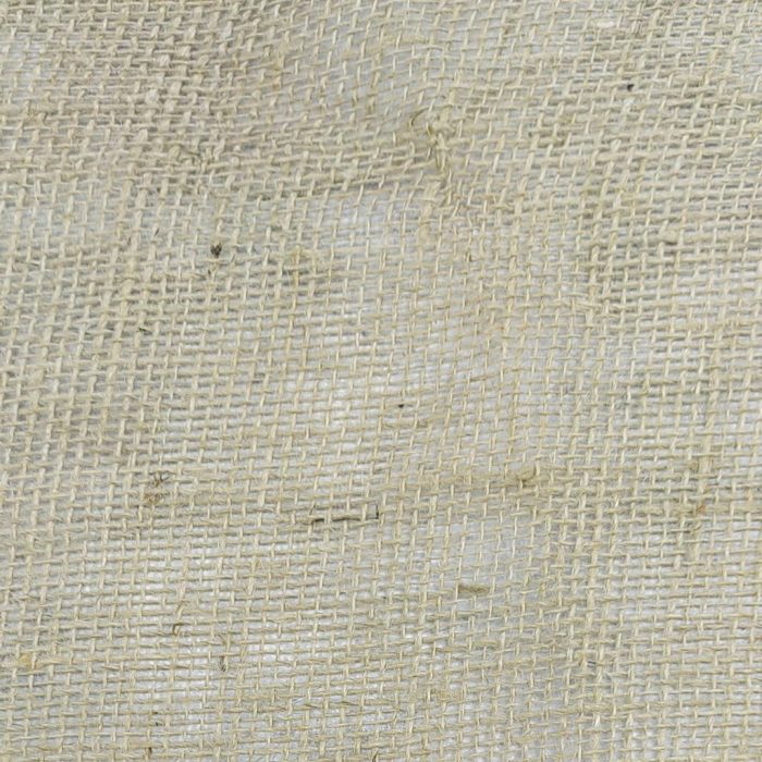183CM OPEN WEAVE HESSIAN NATURAL - Image 1