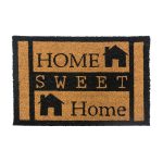 PVC PRINTED COIR MAT HOME SWEET HOME