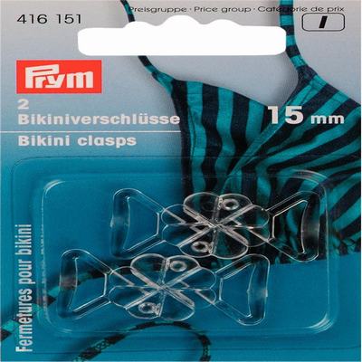 CLASP FOR BIKINIS / BELT TRANSPARENT