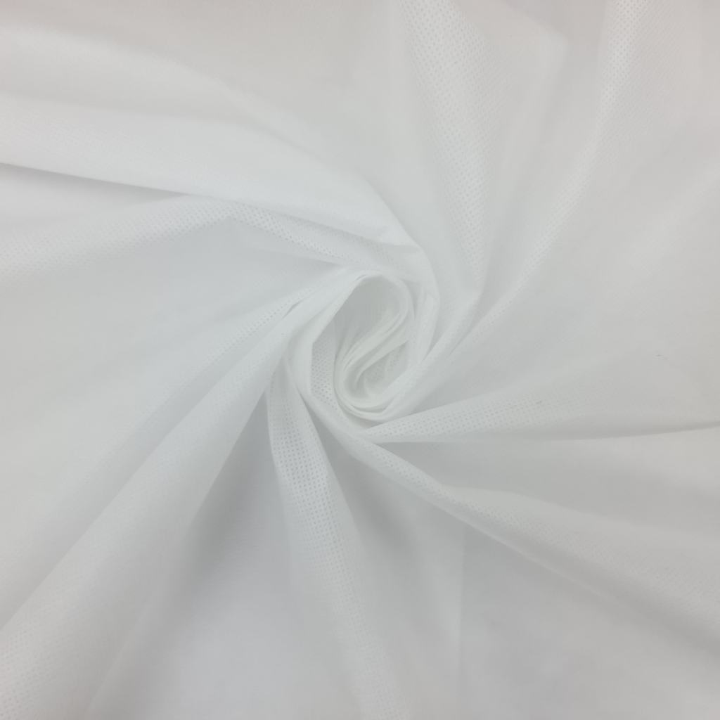 50160W231.jpg 160CM 50GSM SPUNBOND WHITE - Image 1