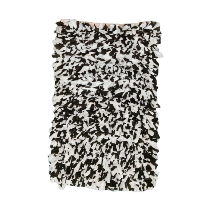 50X80CM PAPER CHINDI BROWN RUG - Image 1