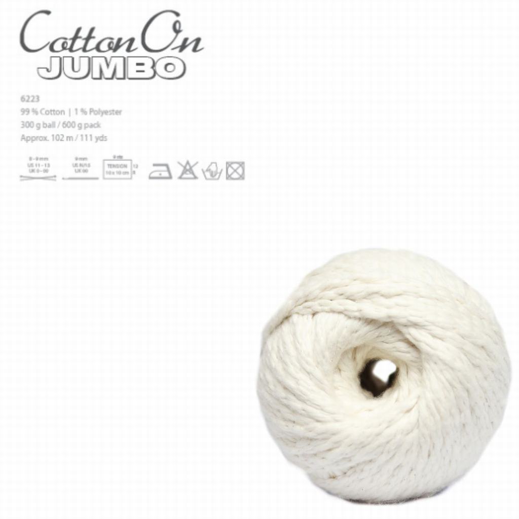 62235F014232.jpg COTTON ON JUMBO 300G - NATURAL - Image 2