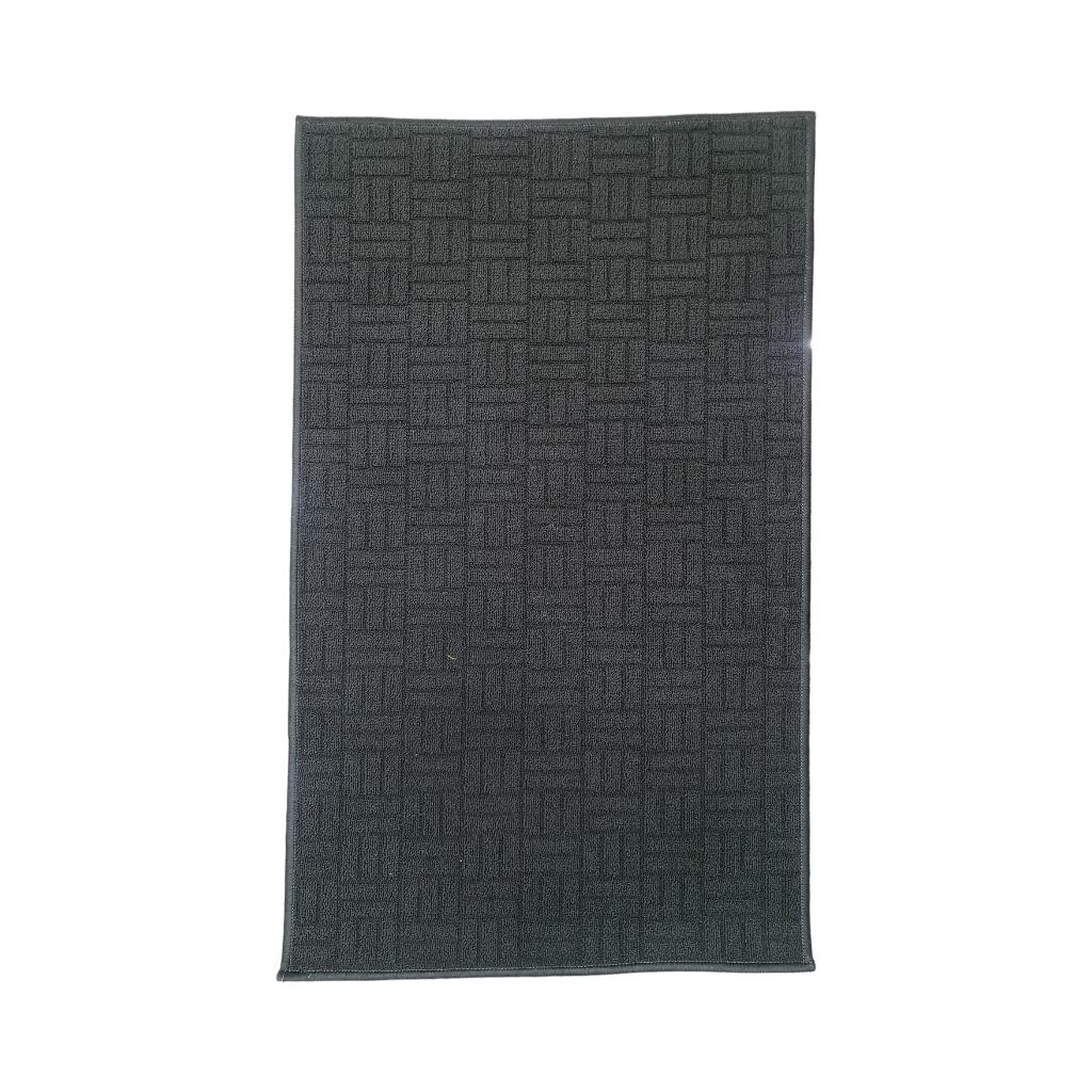67X110RBC5FB231.jpg 67 X 110 EMBOSSED CARPET BLACK - Image 1