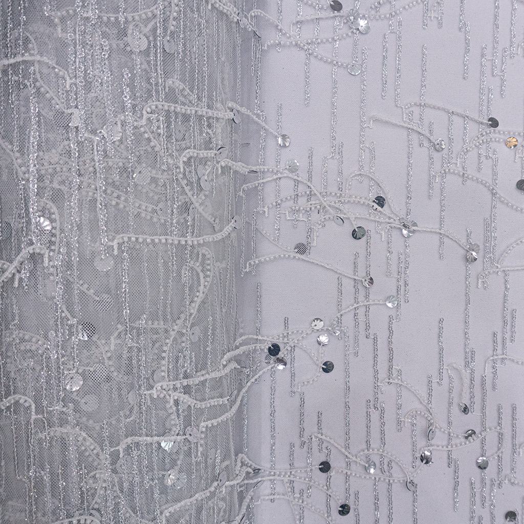 7005F2231.jpg SEQ & BEADS CHAIN WHITE - Image 1