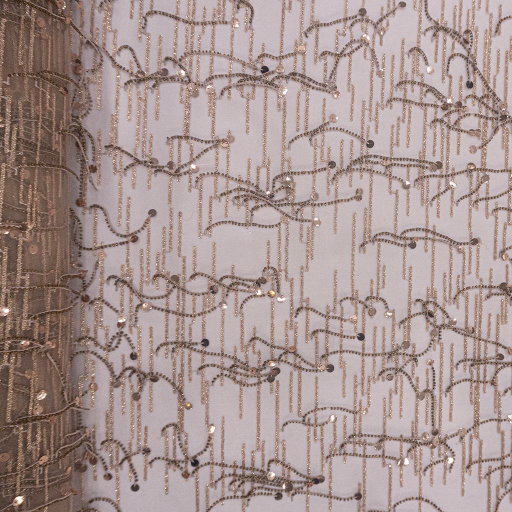 7005F5232.jpg SEQ & BEADS CHAIN BRONZE - Image 2