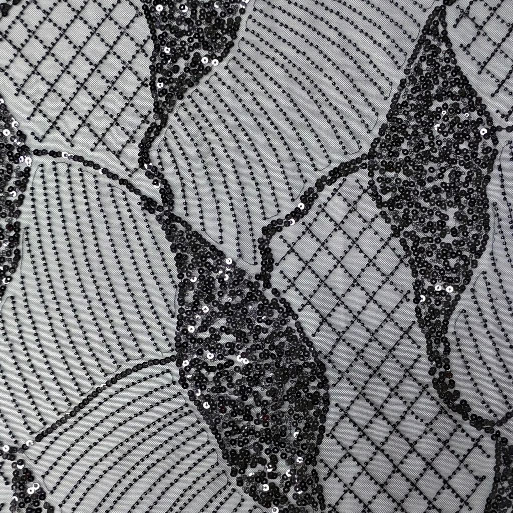 7035F2.jpg SEQ & BEADS BLACK - Image 1