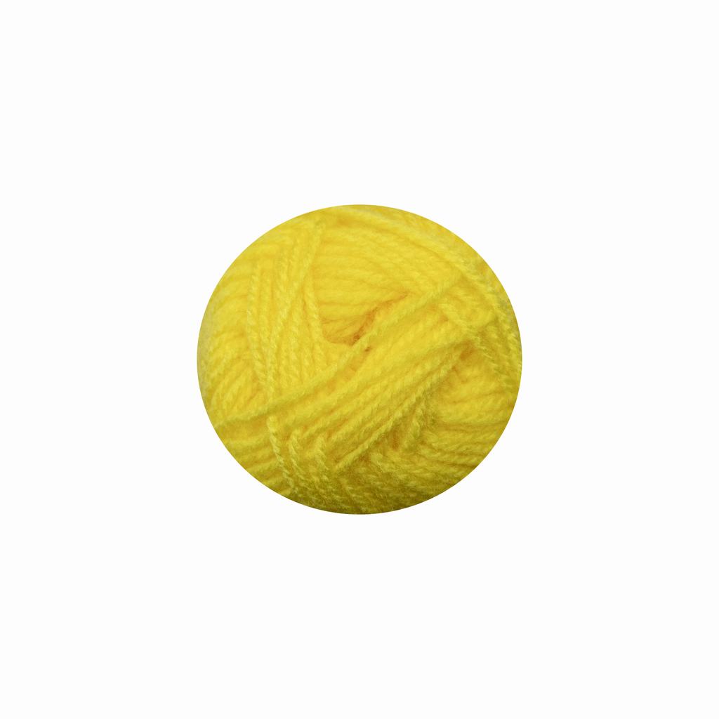 80005F138231.jpg MIRAGE 4 PLY 25G BRIGHT YELLOW - Image 1