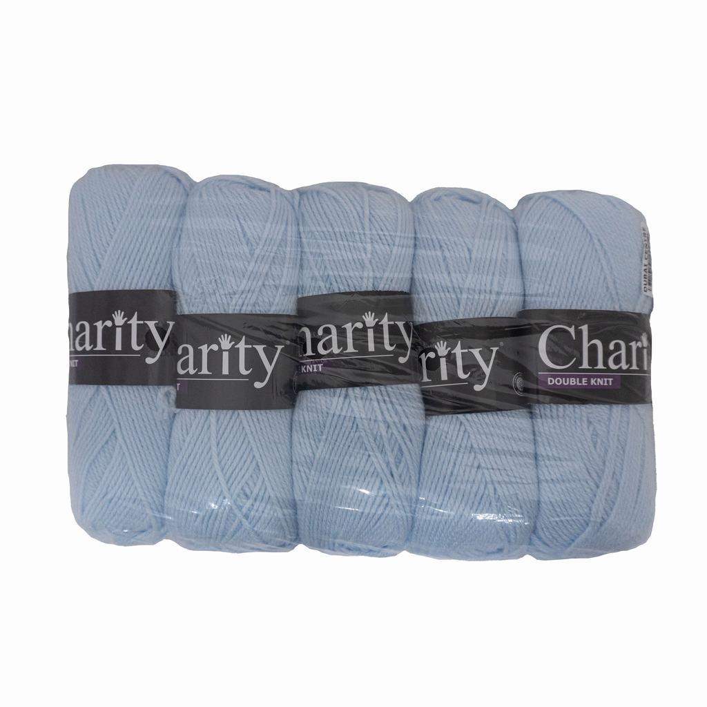 90005PK5F003231.jpg CHARITY P/S 100G 5PK - CLOUD BLUE - Image 1