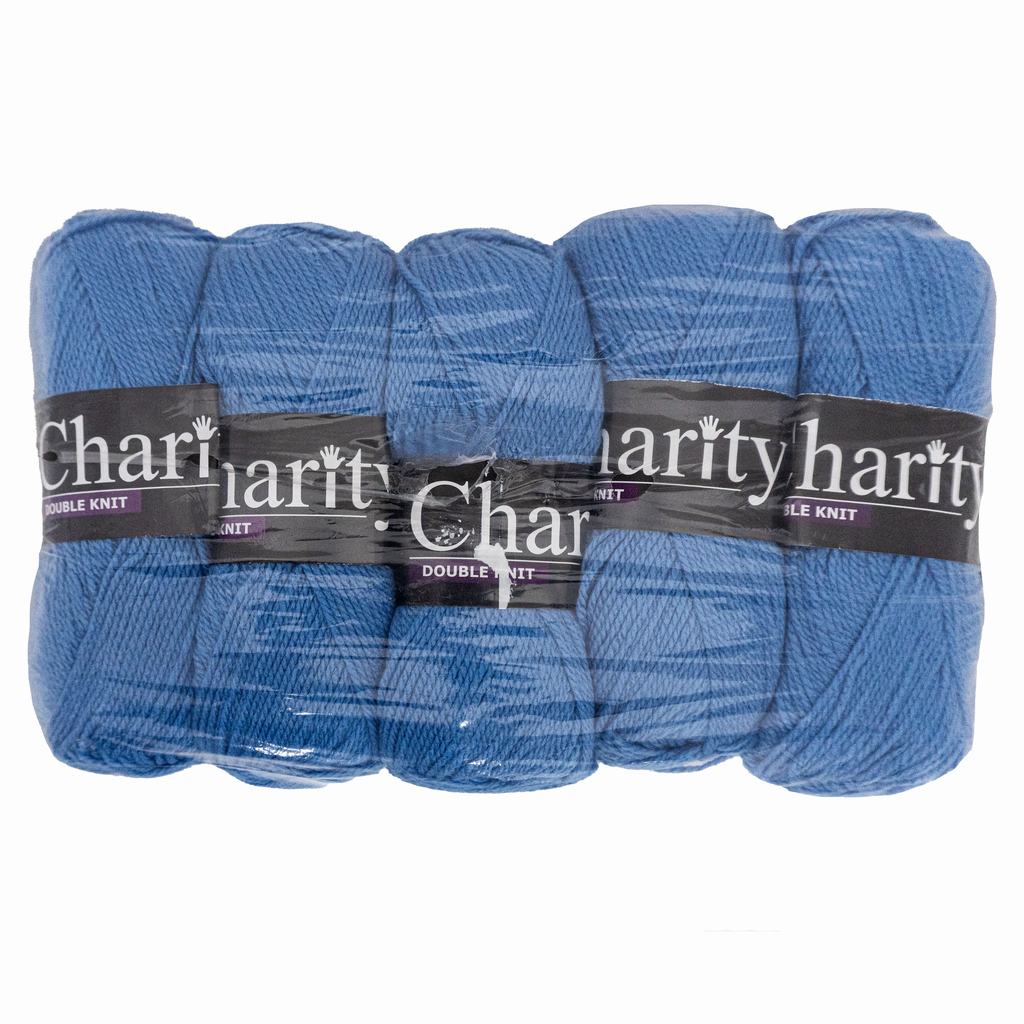 90005PK5F204231.jpg CHARITY P/S 100G 5PK - BLUE - Image 1