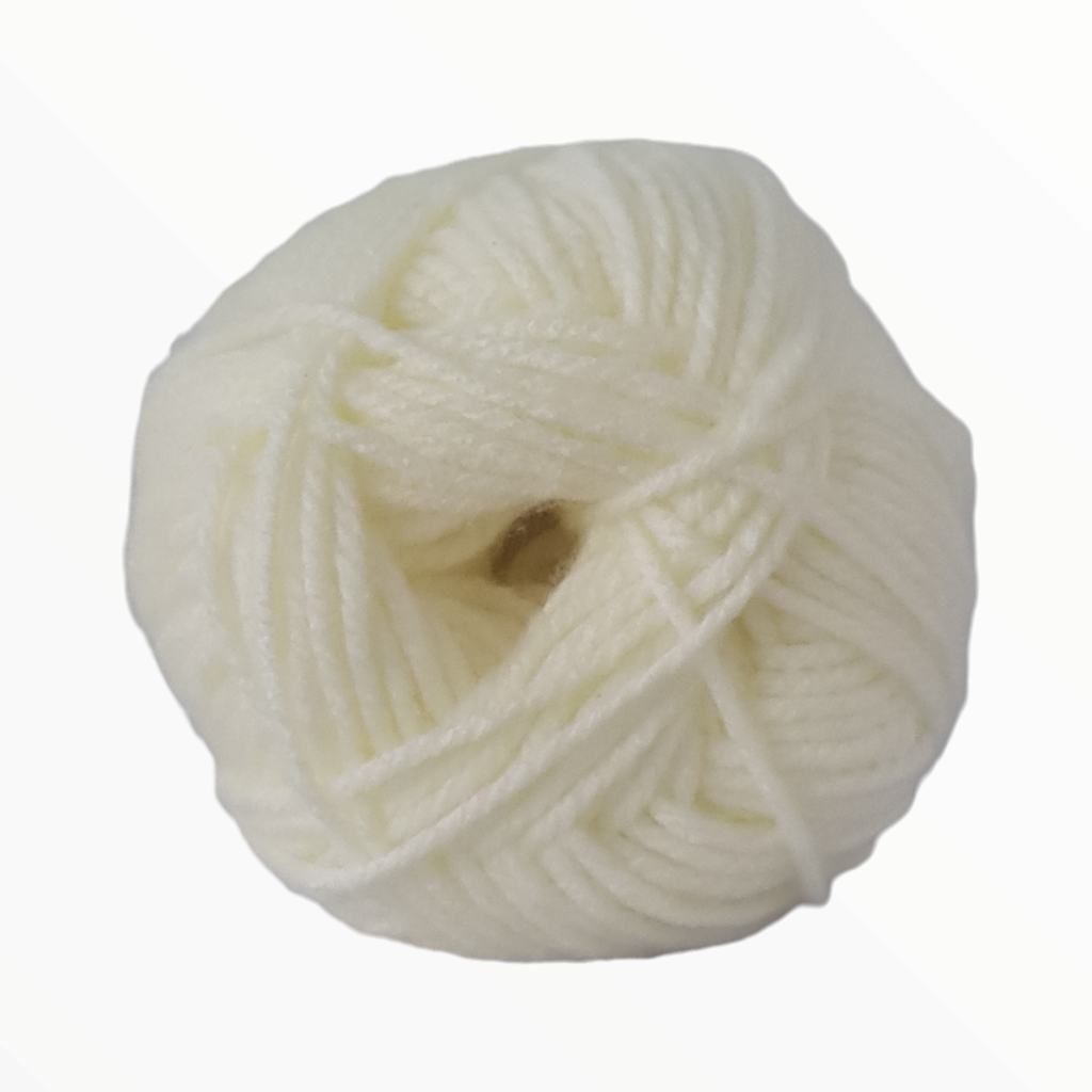 90015F001.jpg CHARITY CHUNKY 100G-WHITE - Image 1