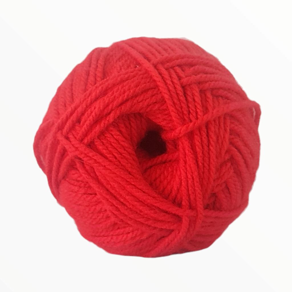 90015F169.jpg CHARITY CHUNKY 100G-CHERRY RED - Image 1