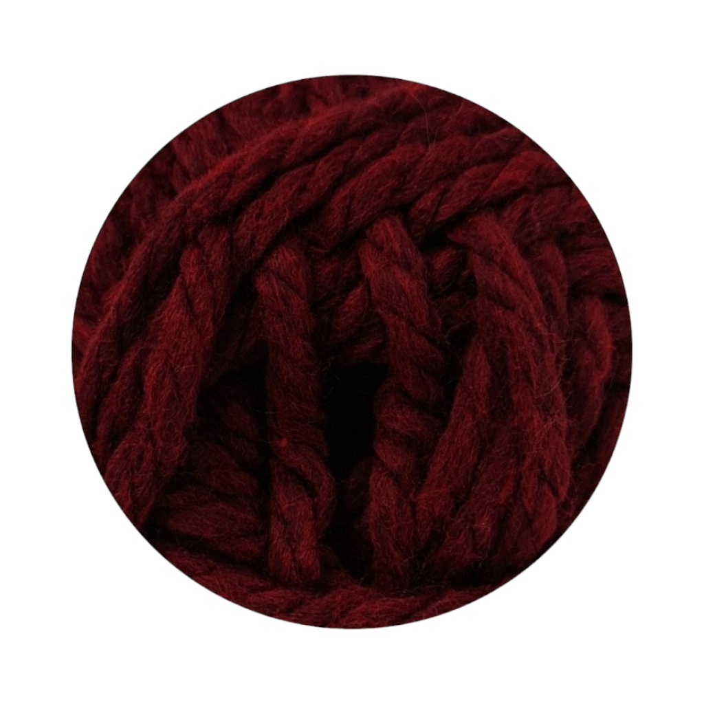 90045F727231.jpg MEGA CHUNKY SOLID 300G-DARK CHERRY - Image 1