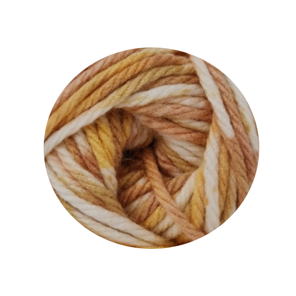 90085F546231.jpg SERI CHUNKY PRINTED 150G-SUN-FLOWER POWER - Image 1