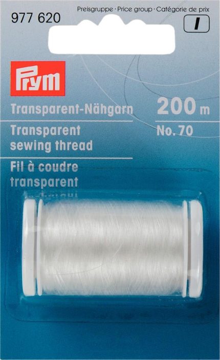 TRANSP SEWING THREAD 200M
