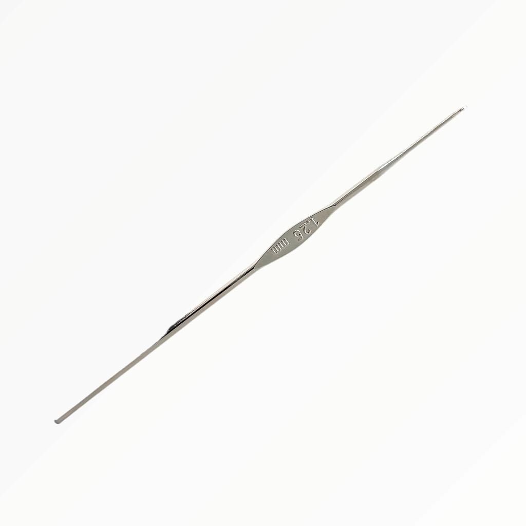 A0072D125.jpg STEEL CROCHET HOOK 12CM 1.25MM - Image 1