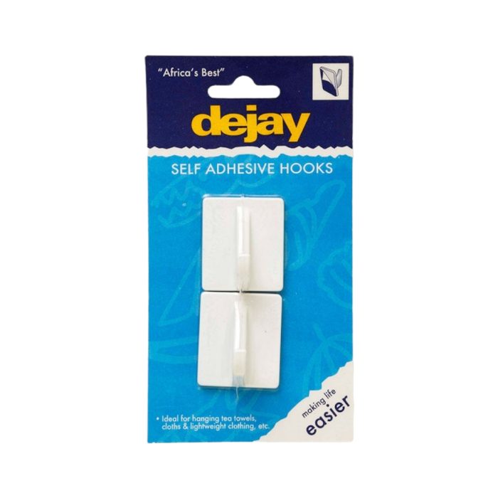 SELF ADHESIVE HOOK PLASTIC NEW SINGLE - Image 1