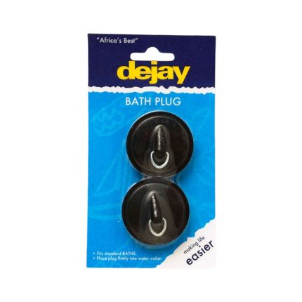 BASIN PLUG RUBBER BLACK 2IN