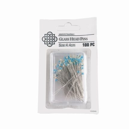 GLASS HEAD PINS