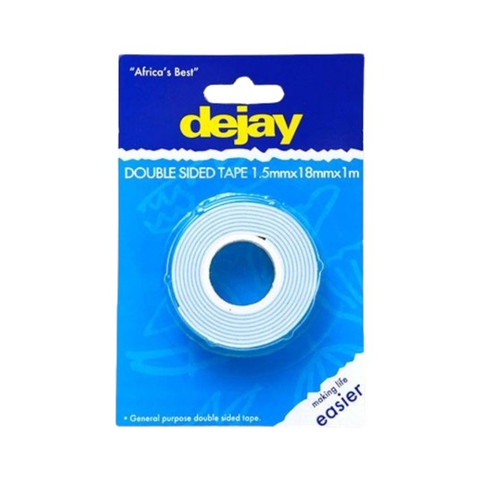 DOUBLE SIDED TAPE (18MMX1.5MMX1M) - Image 1