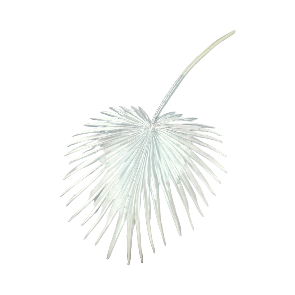 A4032DH3895FS.jpg PALM LEAF-SILVER - Image 1