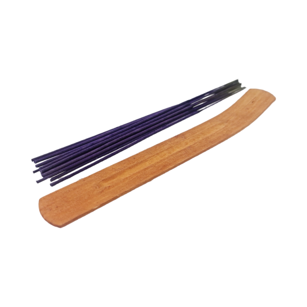 A4032DXS15FL.jpg INCENSE STICKS WITH HOLDER-LAVENDER - Image 1