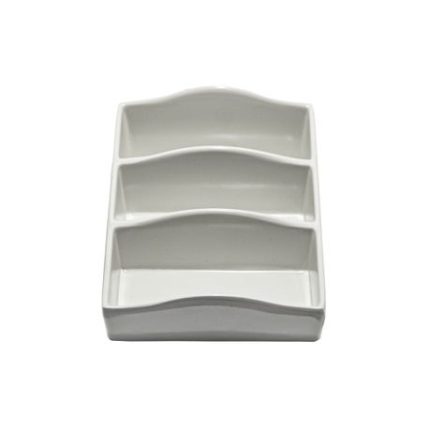 3COMPARTMENT SACHET HOLDER 135X95X45MM