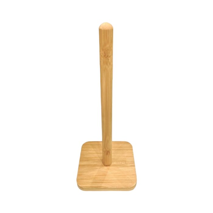SQUARE BAMBOO PAPER TOWEL  HOLDER - Image 1