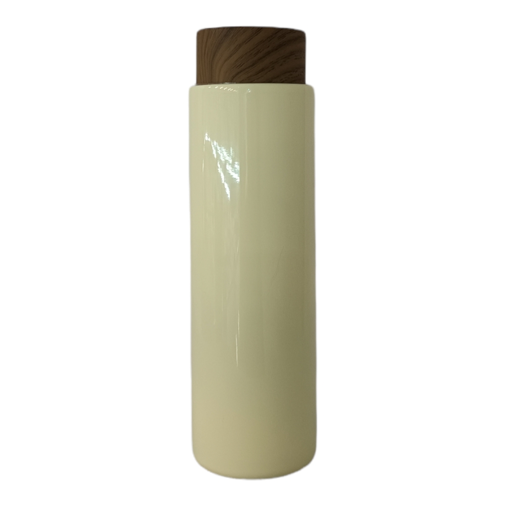 AC2D80415FC.jpg SHINY FLASK 400ML CREAM - Image 1