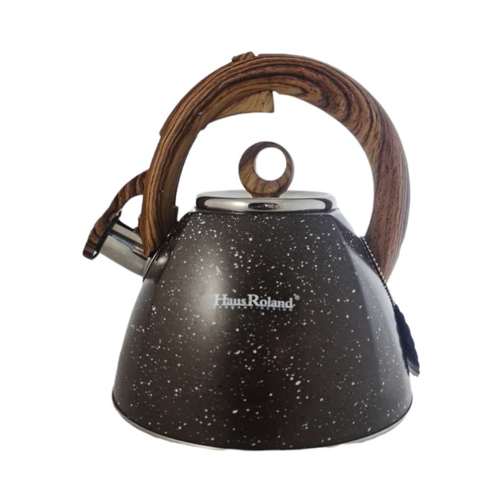AC2D90085F1.jpg WHISTLING KETTLE 3L BROWN - Image 1