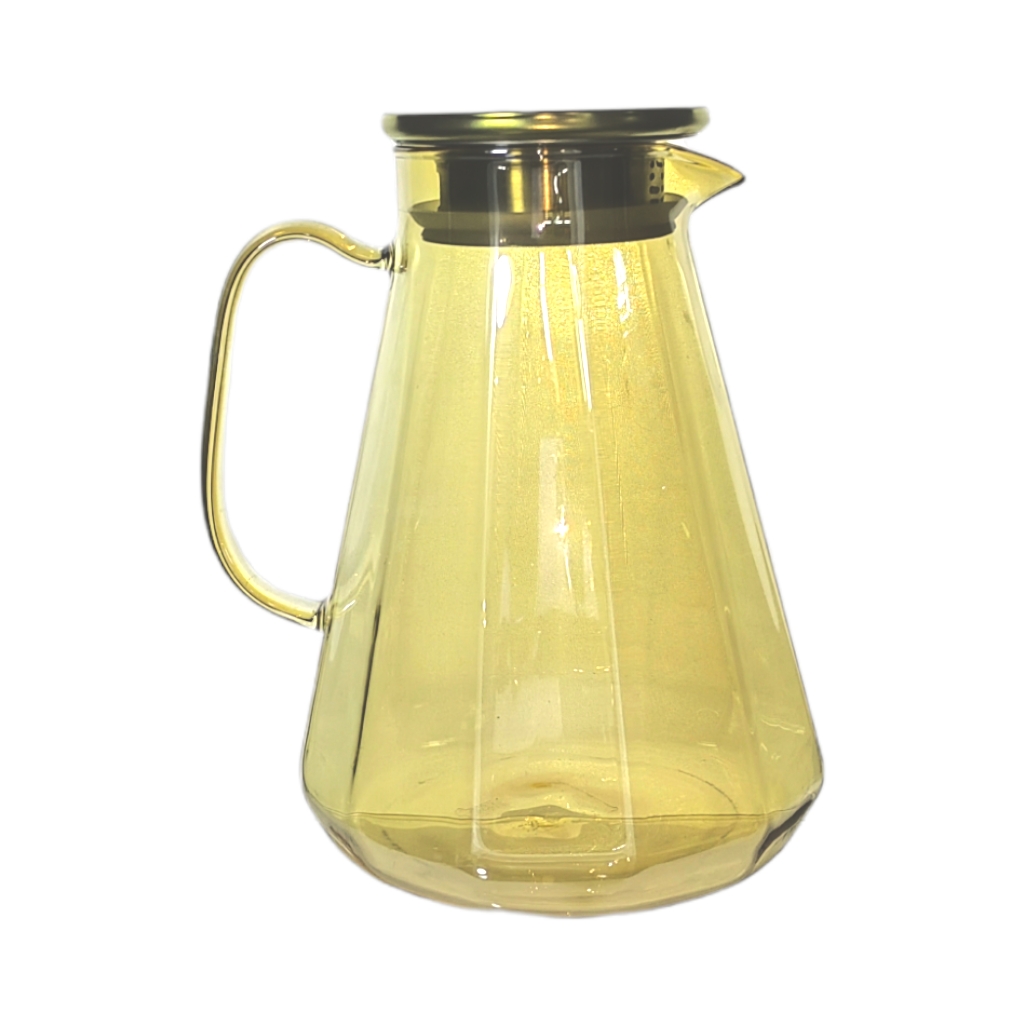 AC2DGJG.jpg GLASS JUG GOLD 1.9L - Image 1