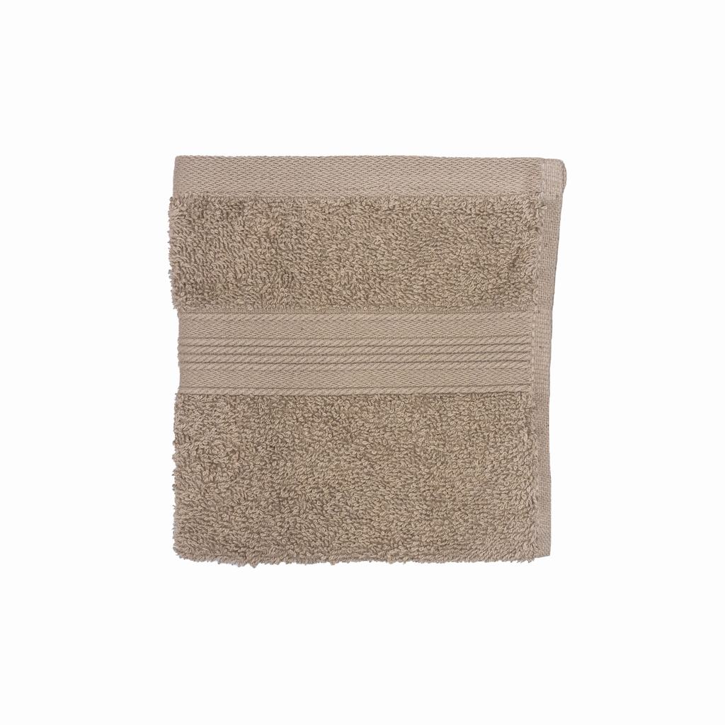 AMFC5FTA231.jpg AMARI FACE CLOTH 30X30-TAUPE - Image 1