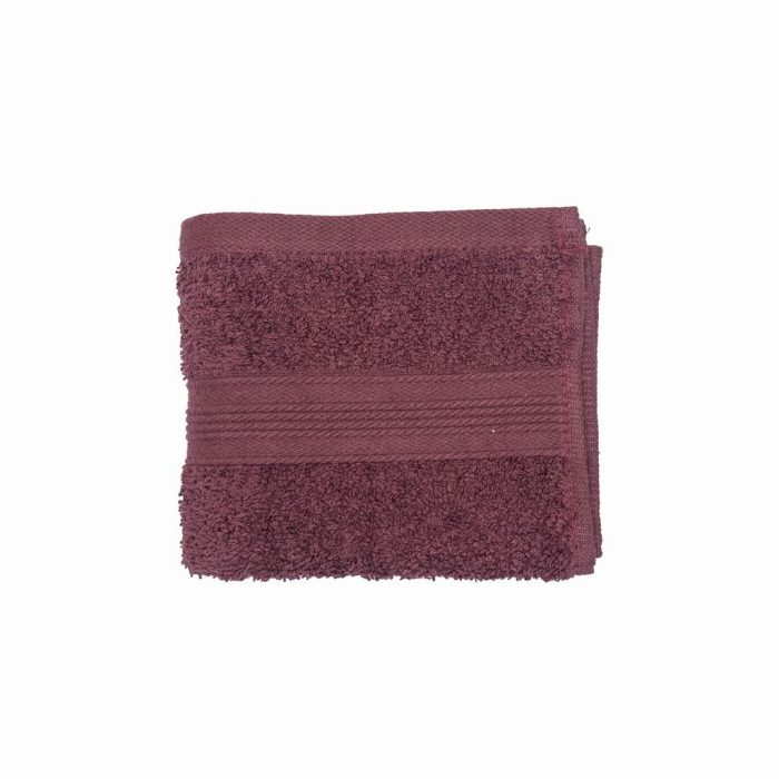 AMARI GUEST TOWEL 30X50-BURGANDY - Image 1