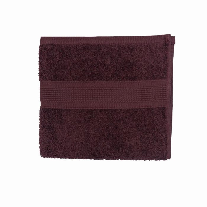 AMARI HAND TOWEL 50X90-BURGANDY - Image 1