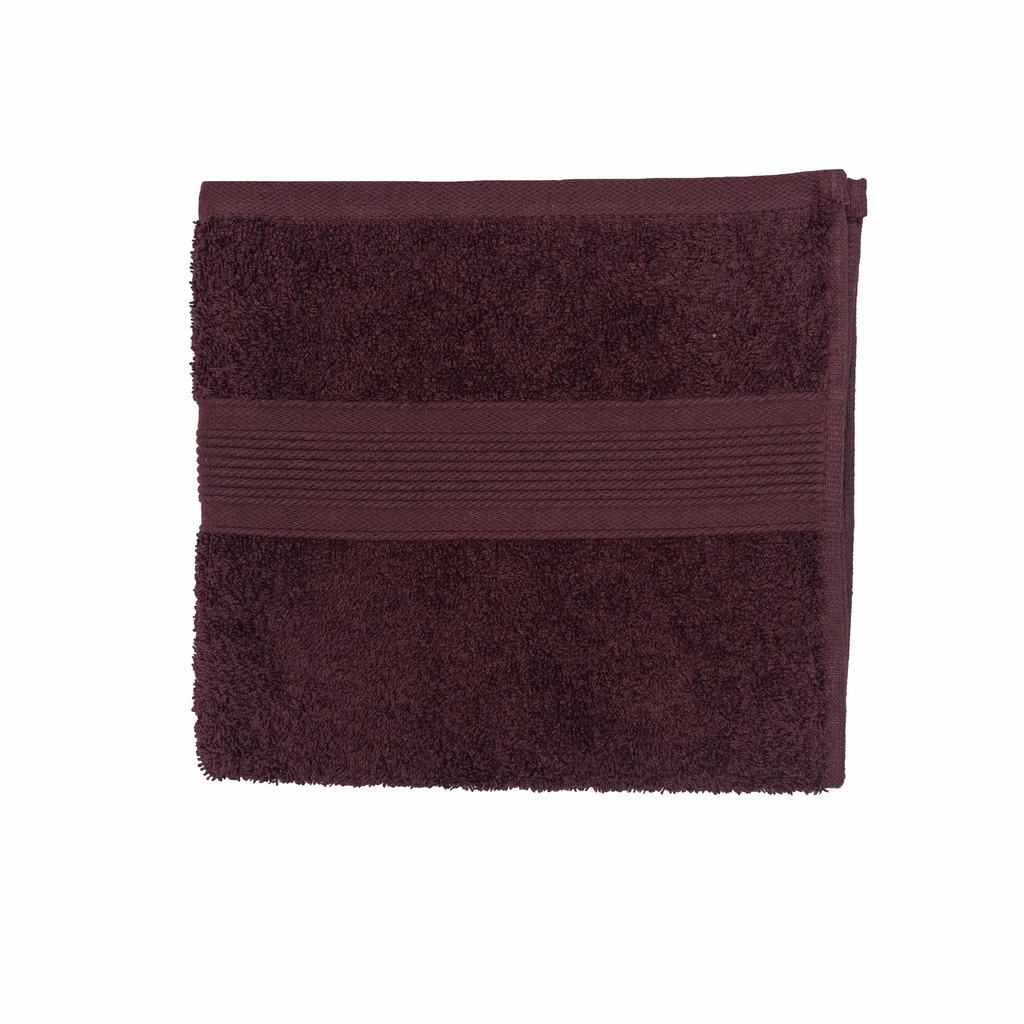 AMHT5FBU231.jpg AMARI HAND TOWEL 50X90-BURGANDY - Image 1