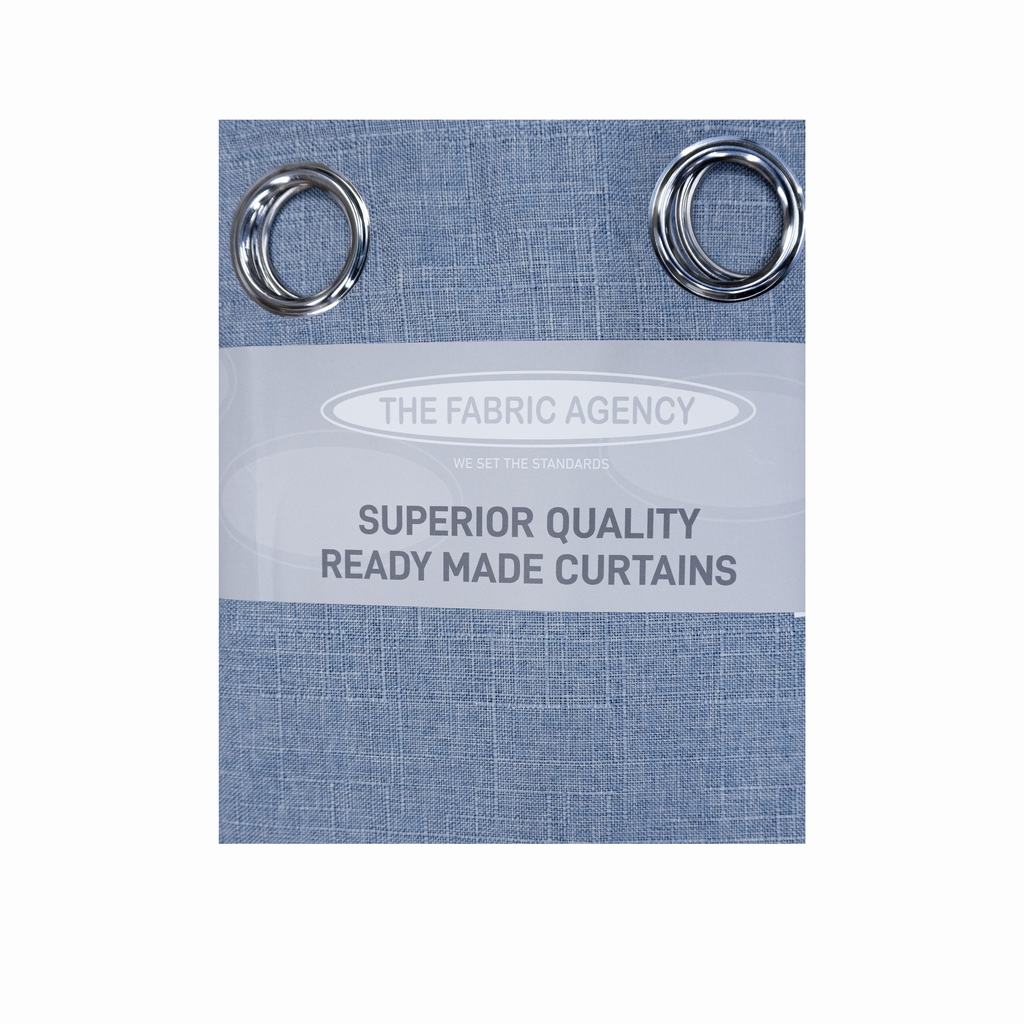 ASBE5FBL231.jpg APOLLO SLUBBED BLOCKOUT 230X223 EYELET - BLUE - Image 1