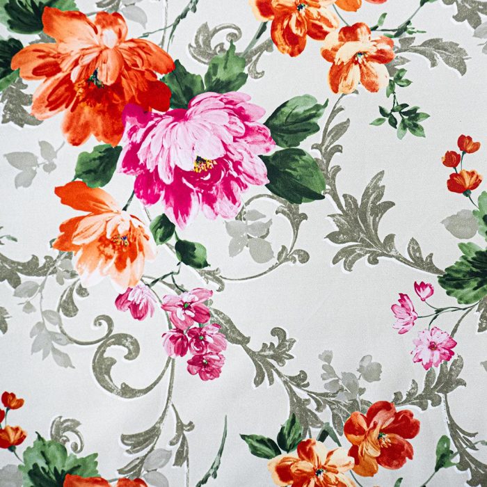 140CM BEGONYA FLOWER UPHOLSTERY FABRIC - Image 1