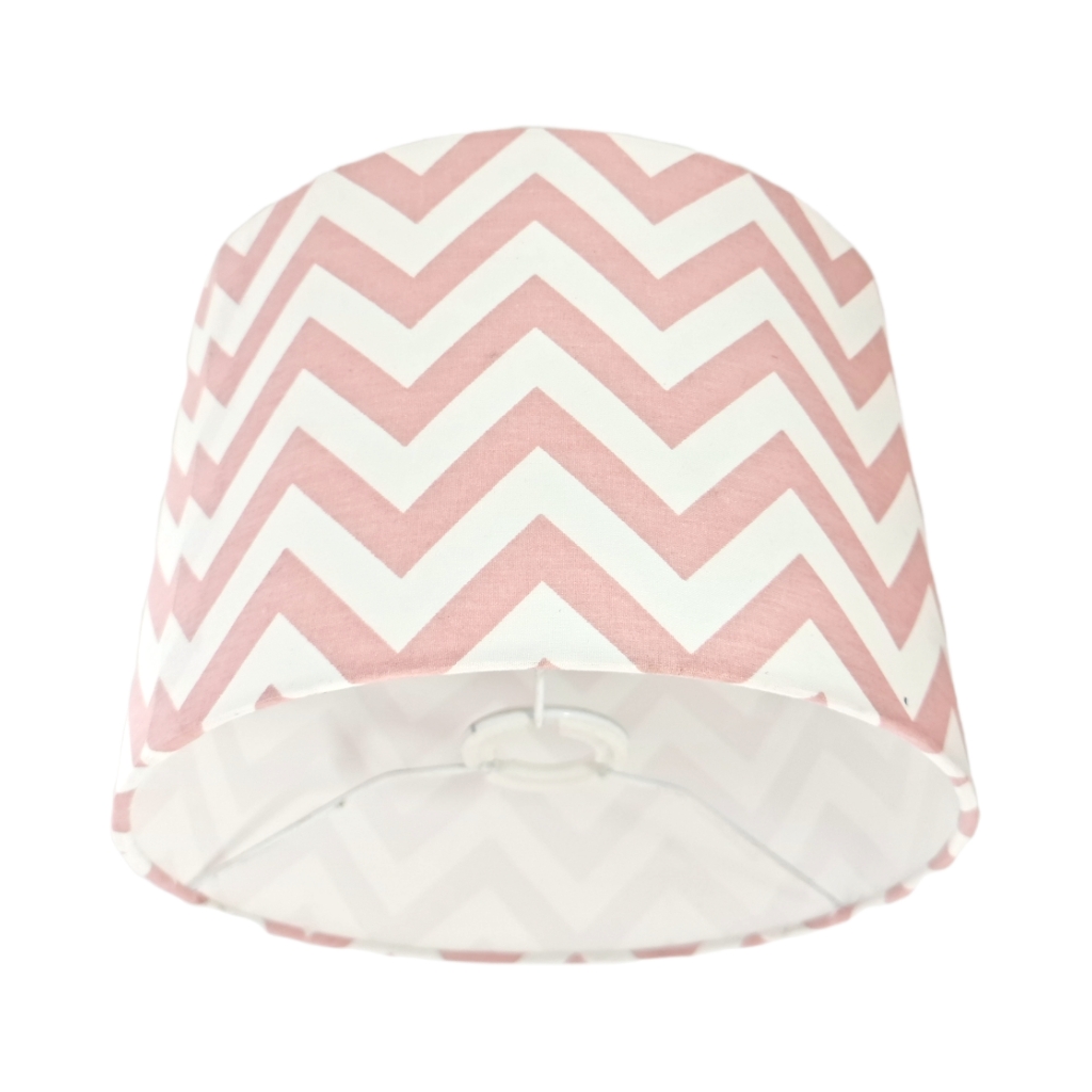 BB2DS1295F3.jpg S129 LAMP SHADE SP FABRIC- PINK BIG - Image 1