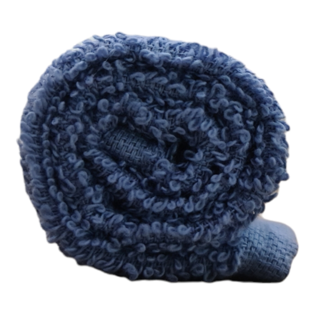 BEFC5FDB232.jpg BRISTOL EGYPTION FACE CLOTH-DENIM BLUE - Image 2