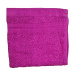BRISTOL EGYPTION FACE CLOTH-FUSCHIA