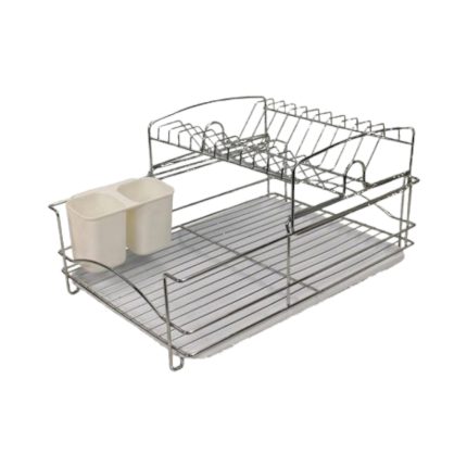 FINE LIVING BALCONY DISHRACK WHITE