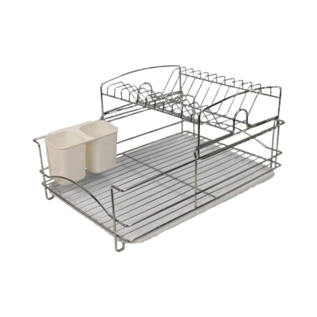 C12D0133.jpg FINE LIVING BALCONY DISHRACK WHITE - Image 1