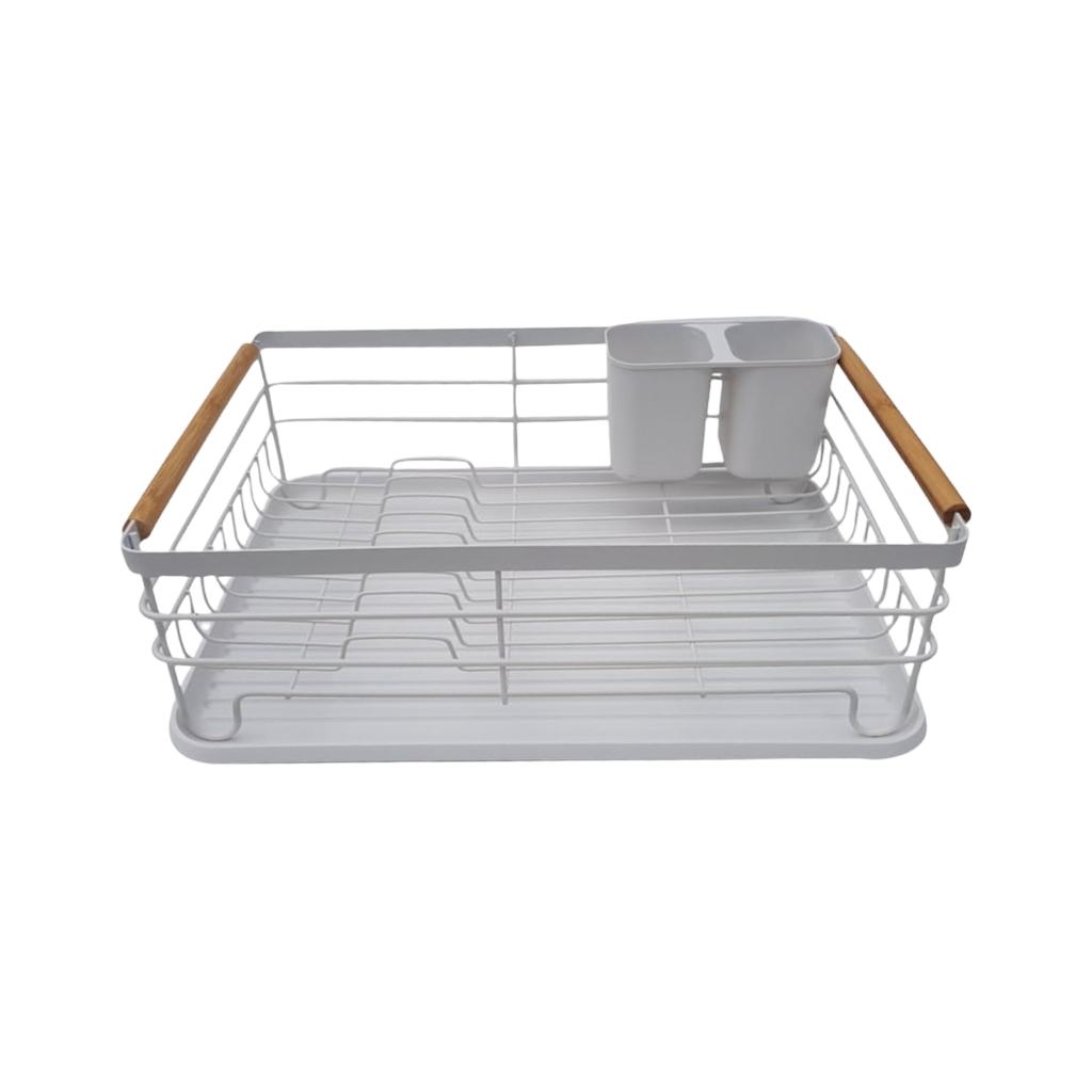 C12D0293.jpg FINE LIVING MASIMO DISHRACK MATTE WHITE - Image 1